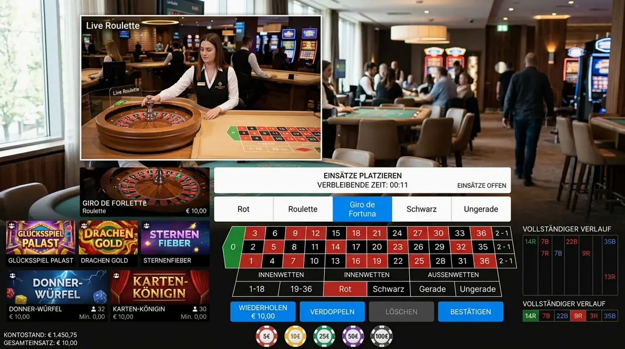 Live-Casino — Dragonia
